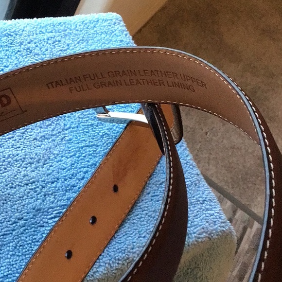 Kirkland signature 38/40 full grain leather belt used - Picture 5 of 13
